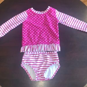 Ruffle Butts two piece swim suit